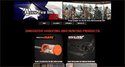 Desktop Screenshot of accufireproducts.com