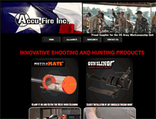 Tablet Screenshot of accufireproducts.com